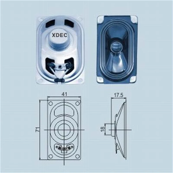 TV speaker driver XDEC-4070B-1 main picture