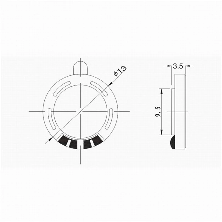13mm 8Ohm Speaker 0.5w Driver