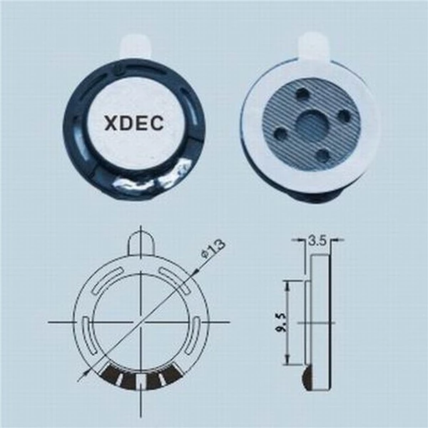 13mm 8Ohm Speaker 0.5w Driver