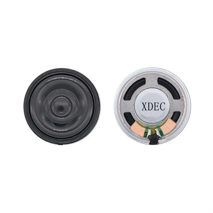 36mm 50ohm 1watt Mylar Medical Audio Equipment Speaker