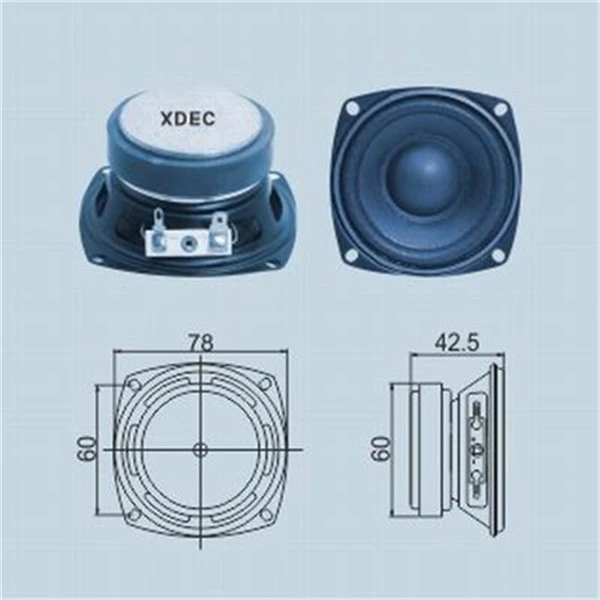 60*42.5mm Multimedia Speaker Driver
